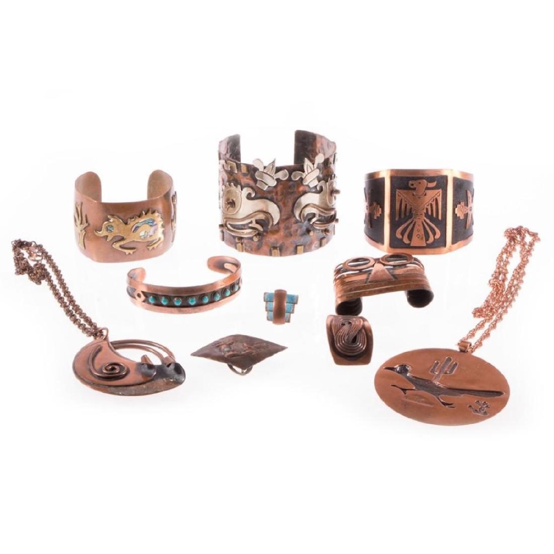 Mexican Copper Jewelry (1 of 3)