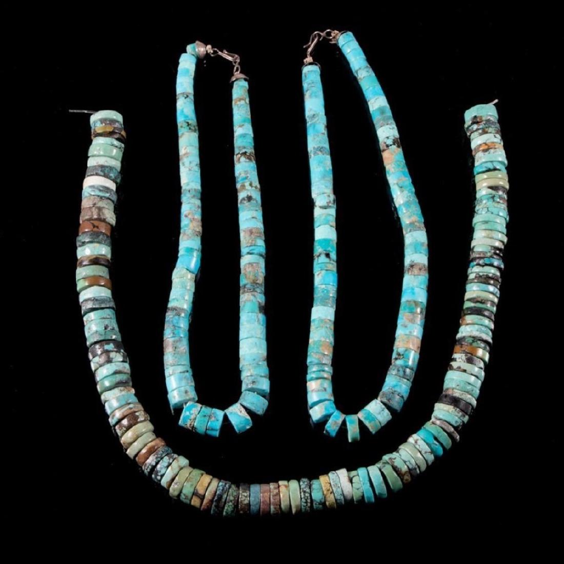 Navajo Heishi Necklaces (1 of 2)
