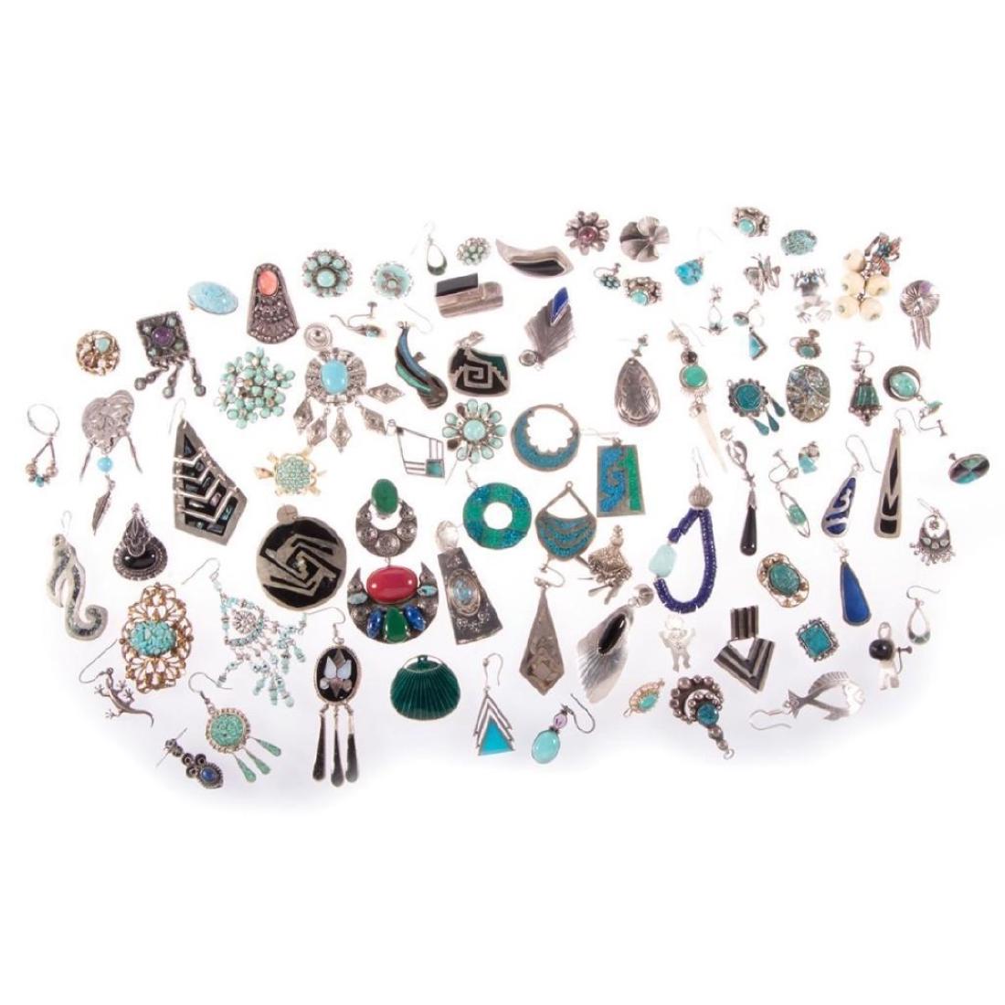 Southwest and Mexican Silver Jewelry (1 of 4)