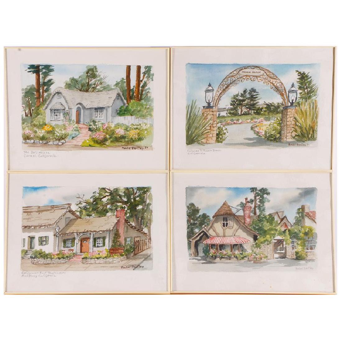 Rachel Bentley (1894-1991): Artist: Rachel Bentley. Title: Various titles. Signature: Signed verso. Artwork: Various sizes. Medium: Oil on canvas.