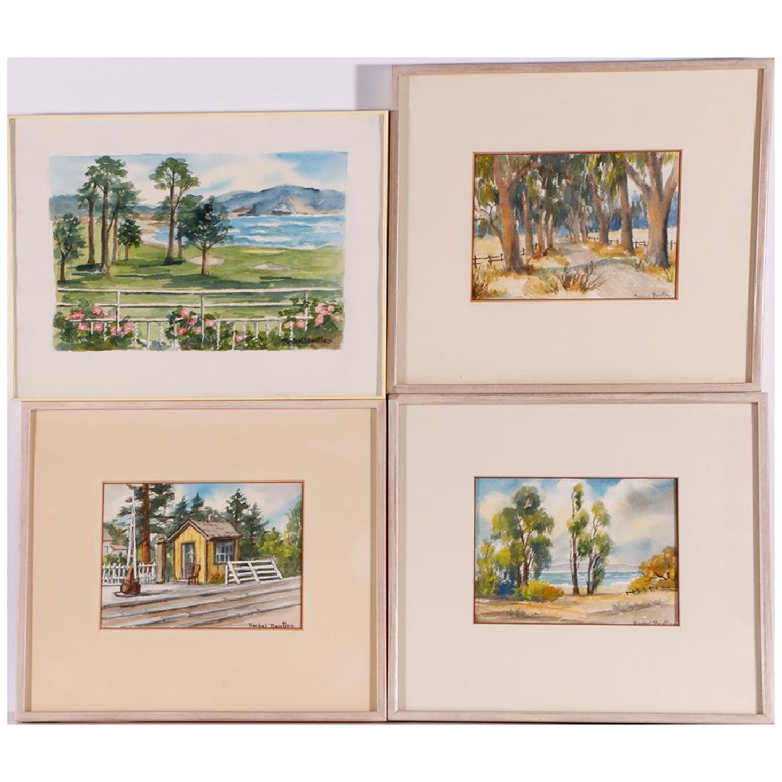 Rachel Bentley (1894-1991): Artist: Rachel Bentley. Title: Various titles. Signature: Signed verso . Artwork: Various sizes. Medium: Oil on canvas.