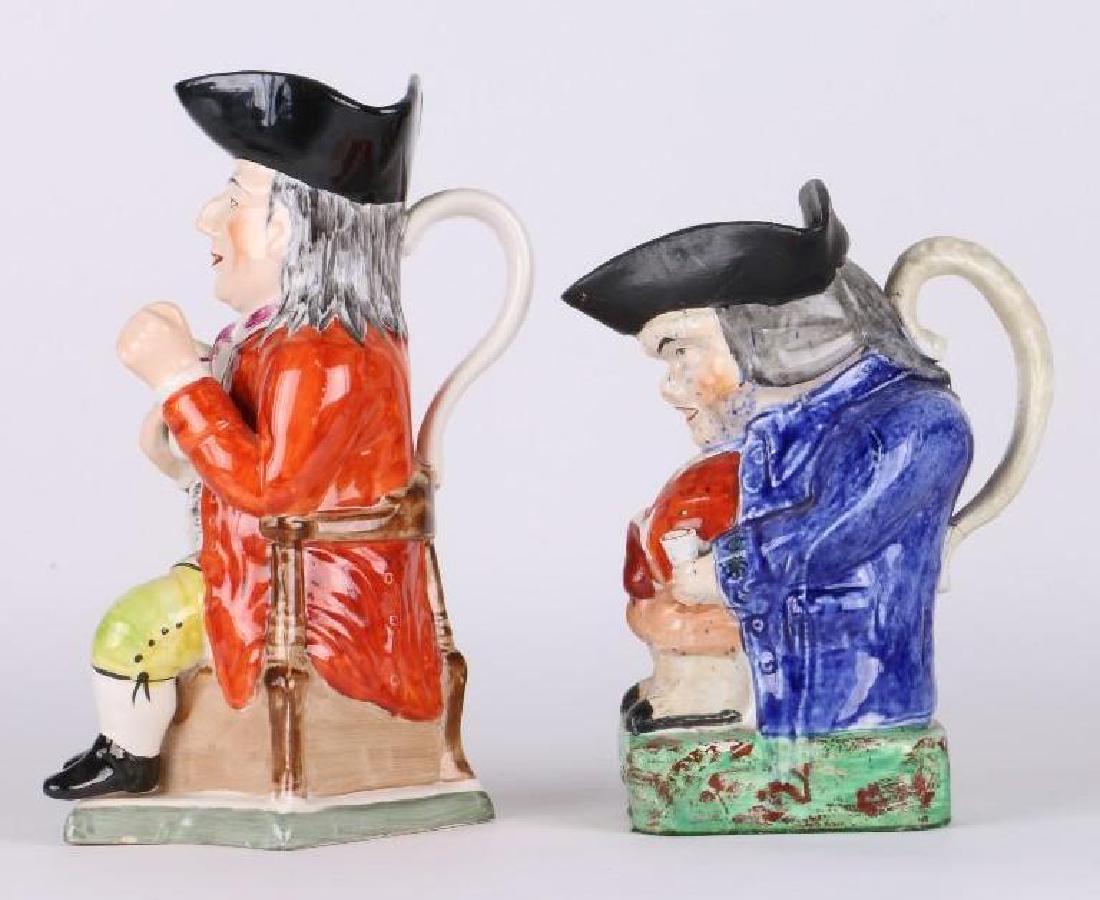 TWO STAFFORDSHIRE TOBY JUGS (1 of 5)