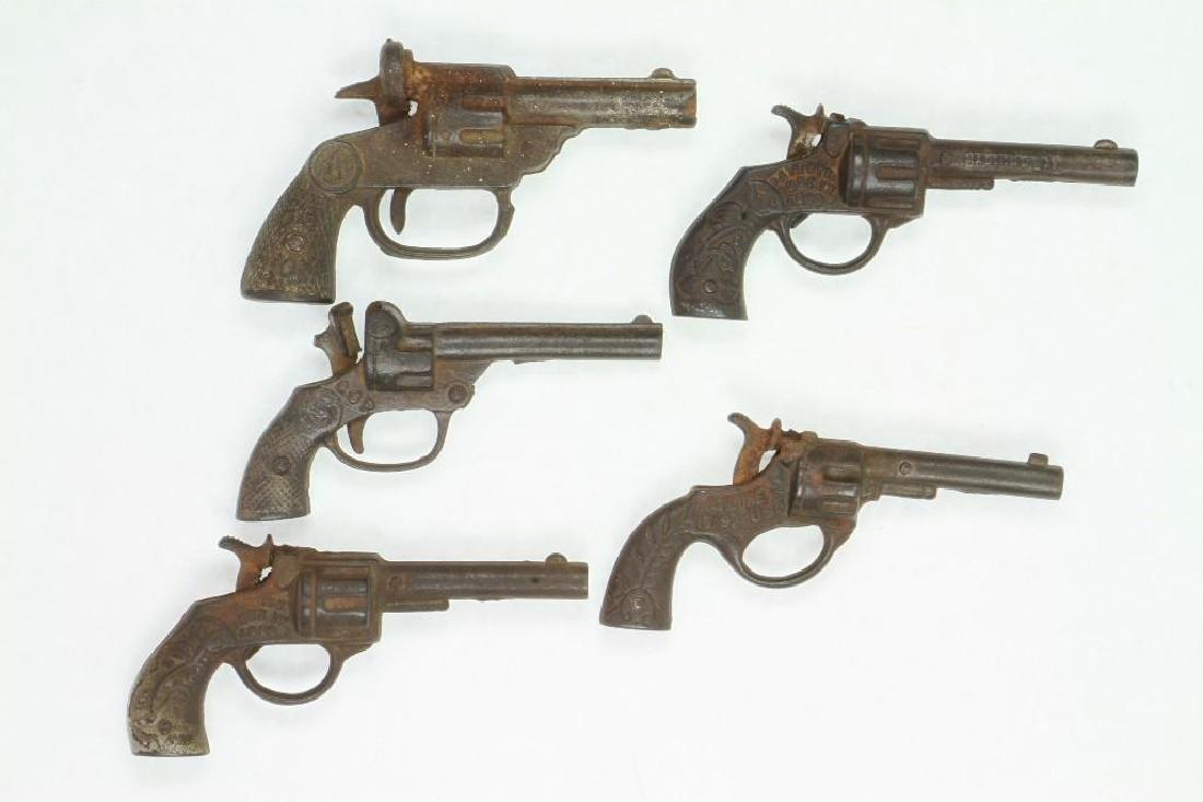 Lot of (5) Single Shot Toy Revolvers (1 of 3)