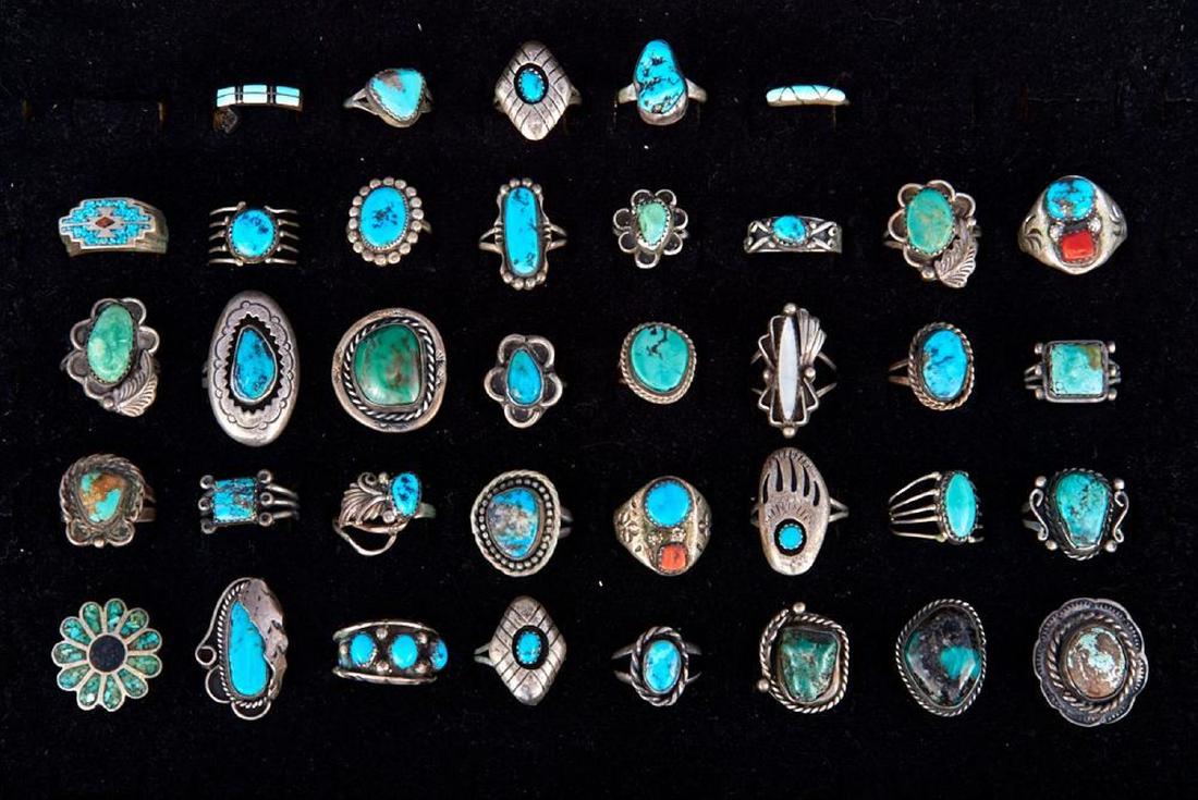 NAVAJO TURQUOISE RINGS (1 of 1)
