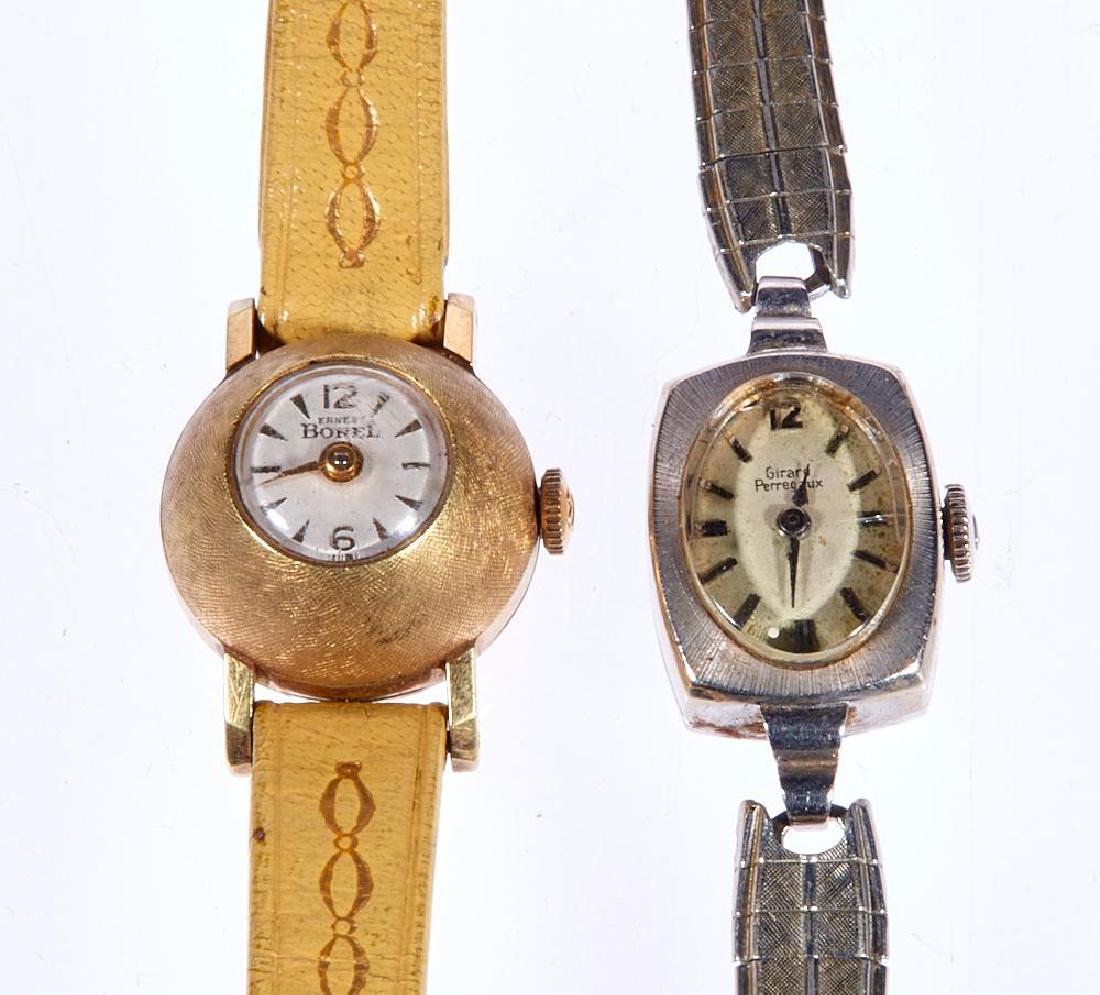 Ernest Borel gold plated ladies domed wristwatch (1 of 1)