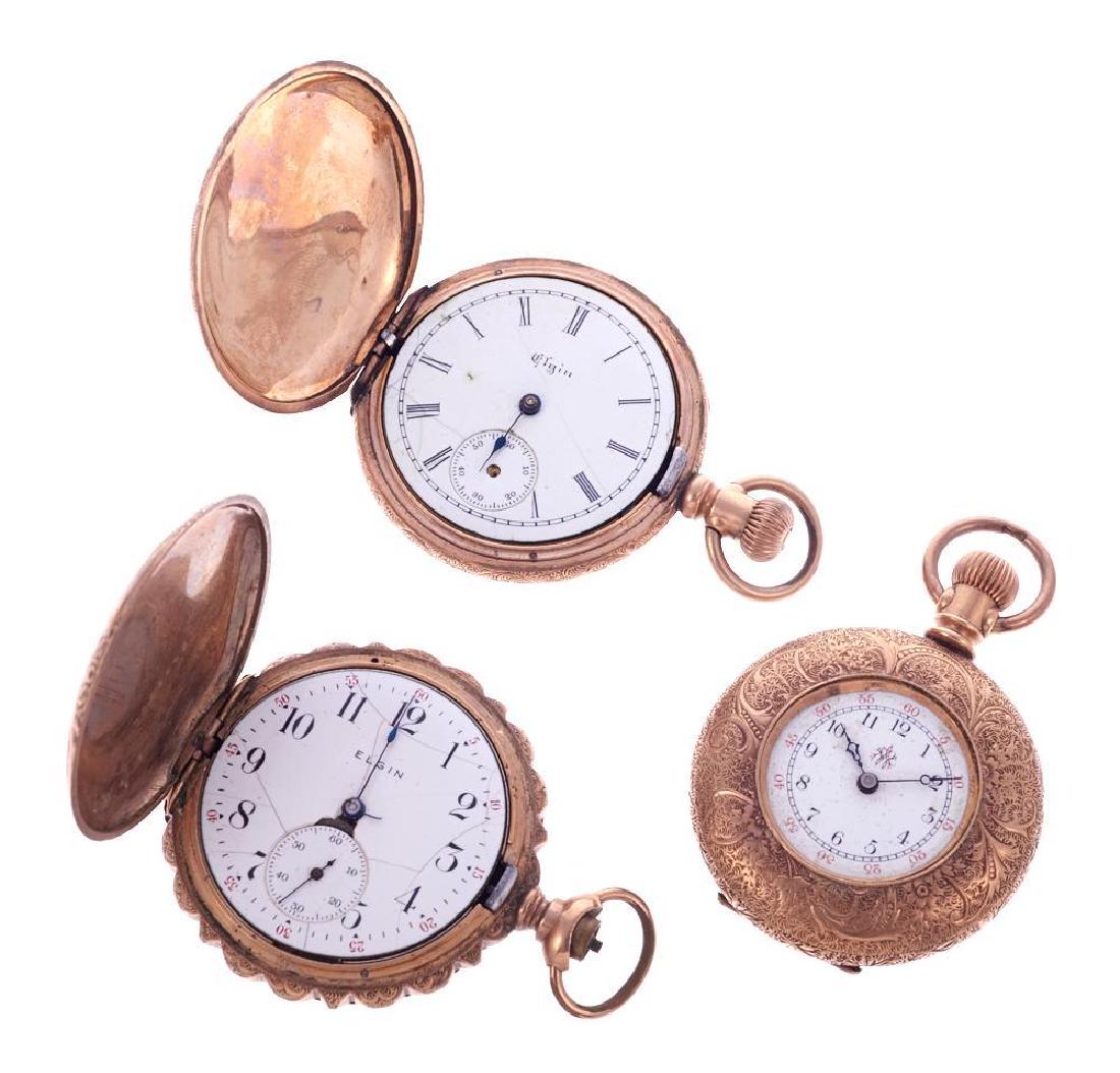 Three gold-filled pocketwatches (1 of 1)