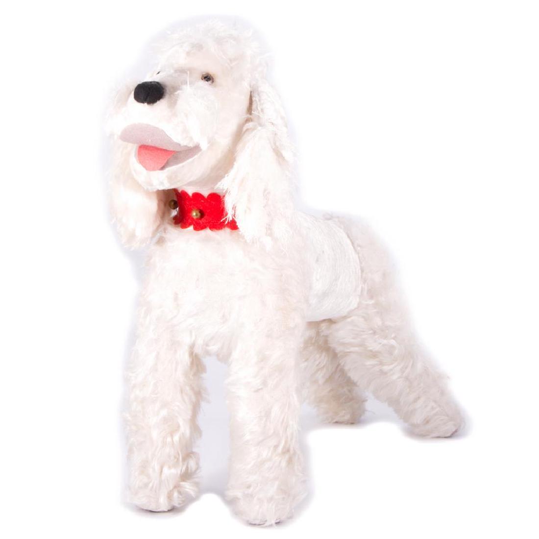 LENCI DOG: Vintage Lenci toy dog. Condition (Good).