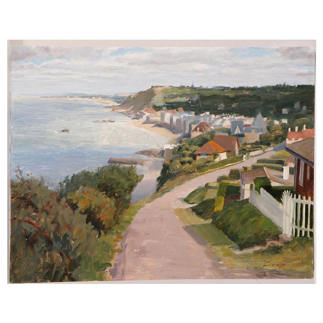 Jason Gaillard (20th century): Artist: Jason Gaillard (20th century). Signature: Lower right. Size: Artwork: 12 x 15 3/4 inches. No Frame Created: 1997. Medium: Oil. John Pence was founder and owner of the largest art gallery in Sa