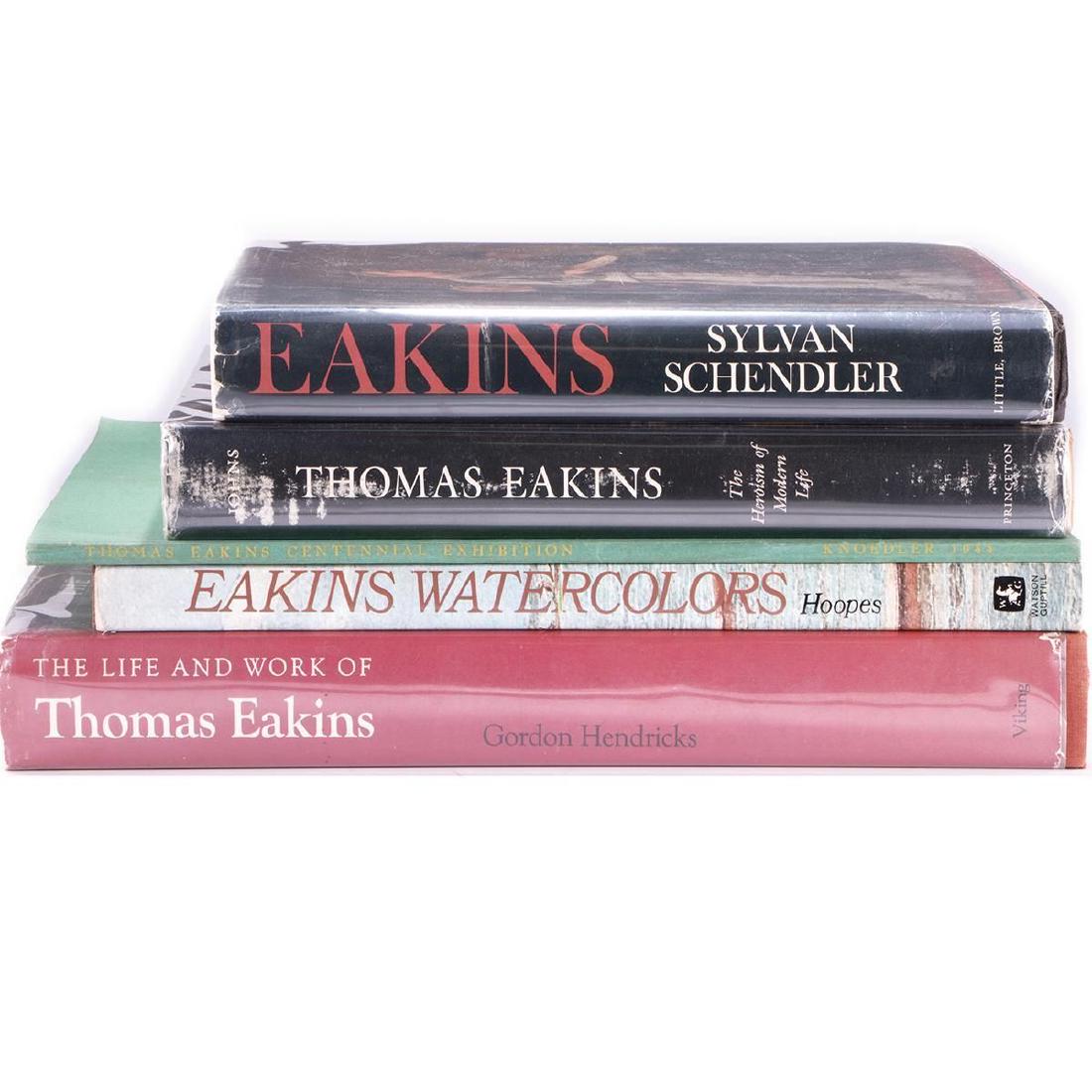 John Pence Reference Materials on Thomas Eakins: Including works Eakins Watercolors, The Life and Work of Thomas Eakins, and Thomas Eakins Centennial Exhibition John Pence was founder and owner of the largest art gallery in San Francisco, which was