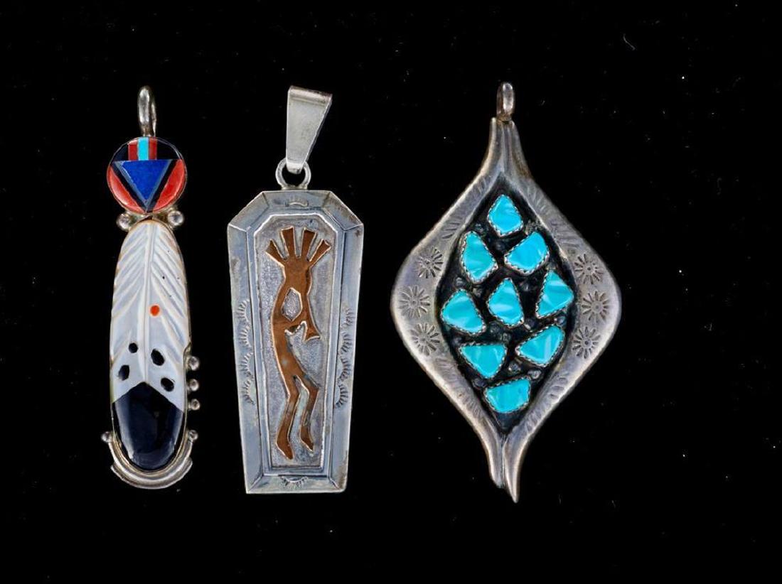 ZUNI AND NAVAJO JEWELRY (1 of 2)