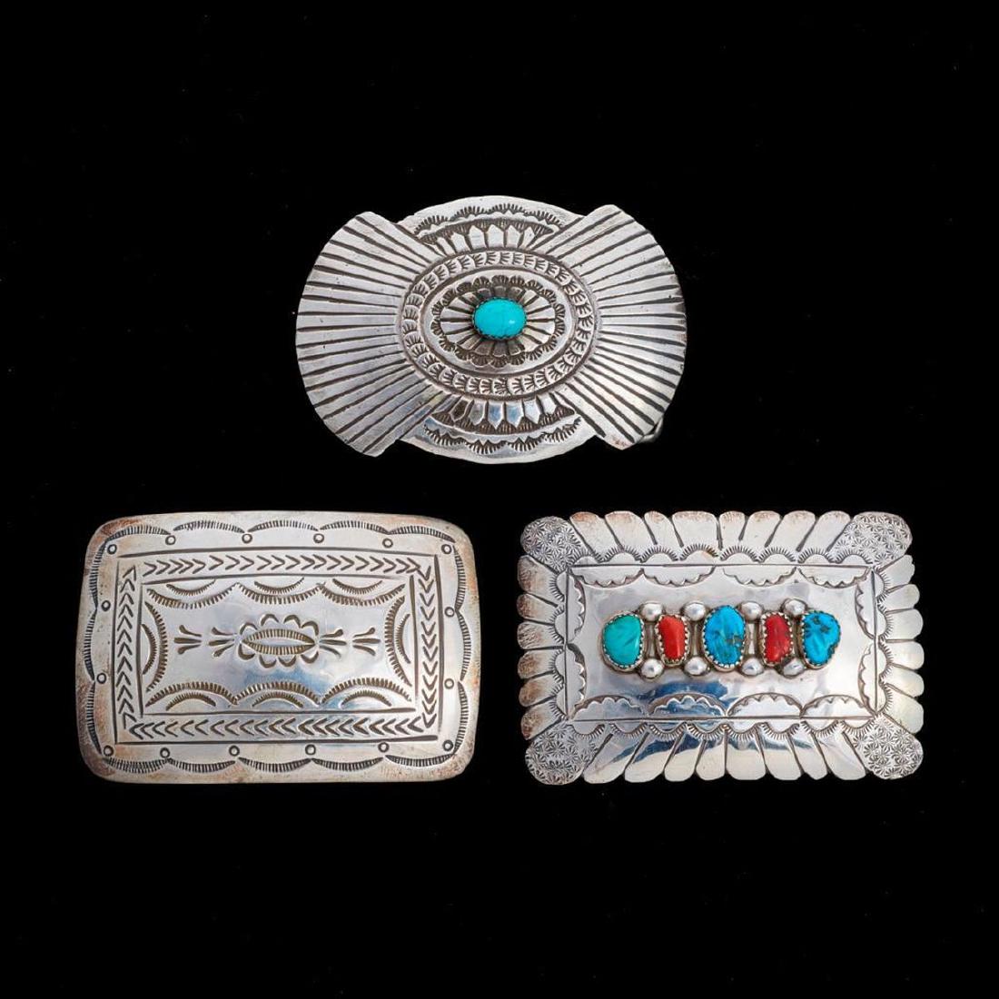 NAVAJO BELT BUCKLES (1 of 2)