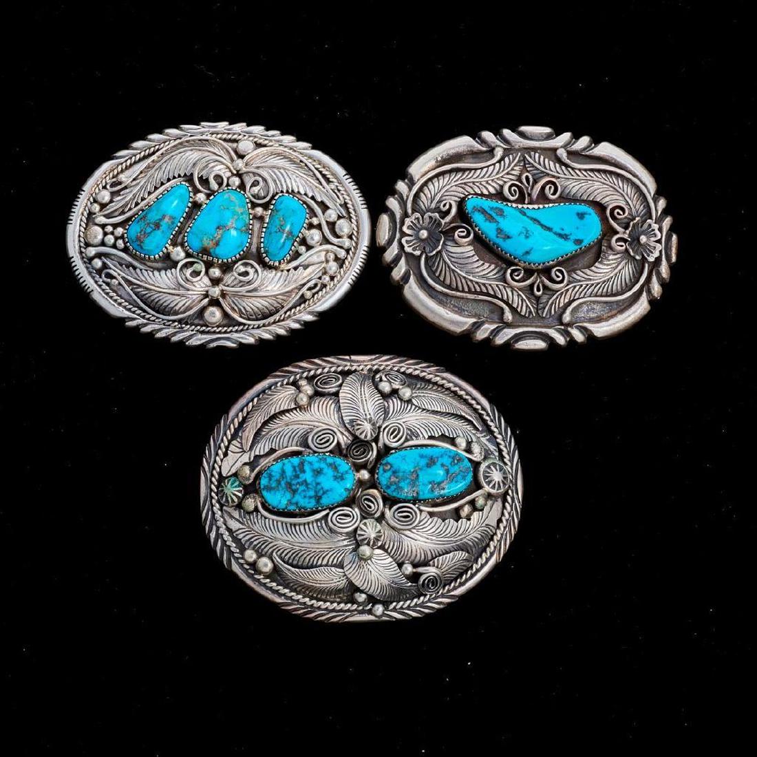 NAVAJO BELT BUCKLES (1 of 2)
