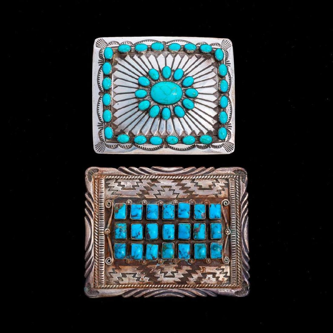 NAVAJO BELT BUCKLES (1 of 2)