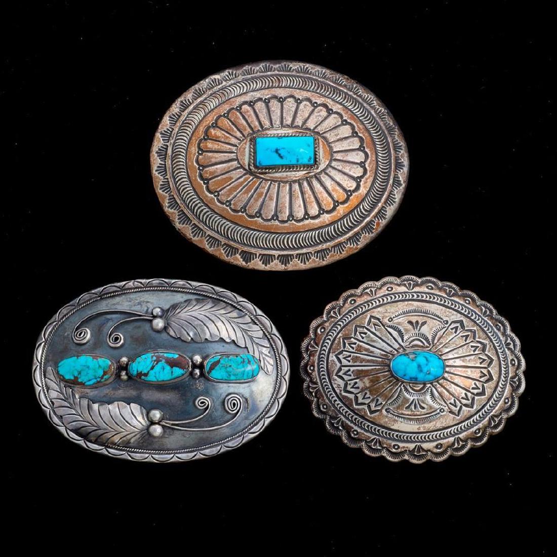 NAVAJO BELT BUCKLES (1 of 2)