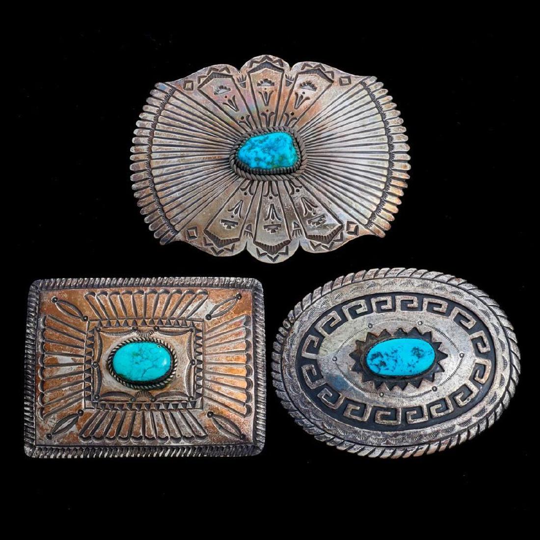 NAVAJO BELT BUCKLES (1 of 2)