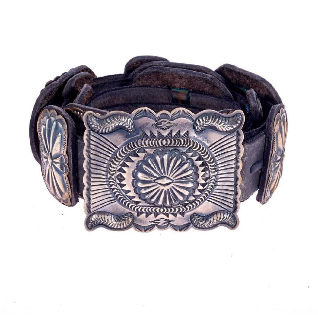 OLD PAWN CONCHO BELT (1 of 2)