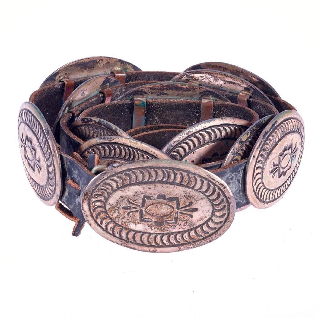 OLD PAWN CONCHO BELT (1 of 2)