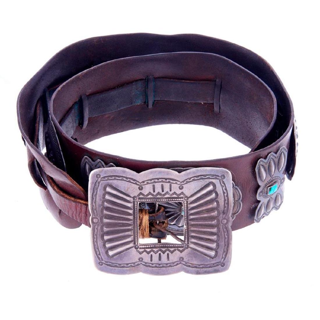 OLD PAWN CONCHO BELT (1 of 3)