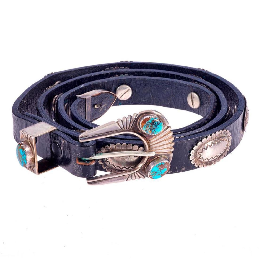 OLD PAWN CONCHO BELT (1 of 2)