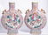Pair of Enameld Moon Flask Vases. Chinese. - 3