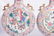 Pair of Enameld Moon Flask Vases. Chinese. - 6