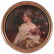 Portrait of Phoebe Hearst. Attributed to Orrin Peck