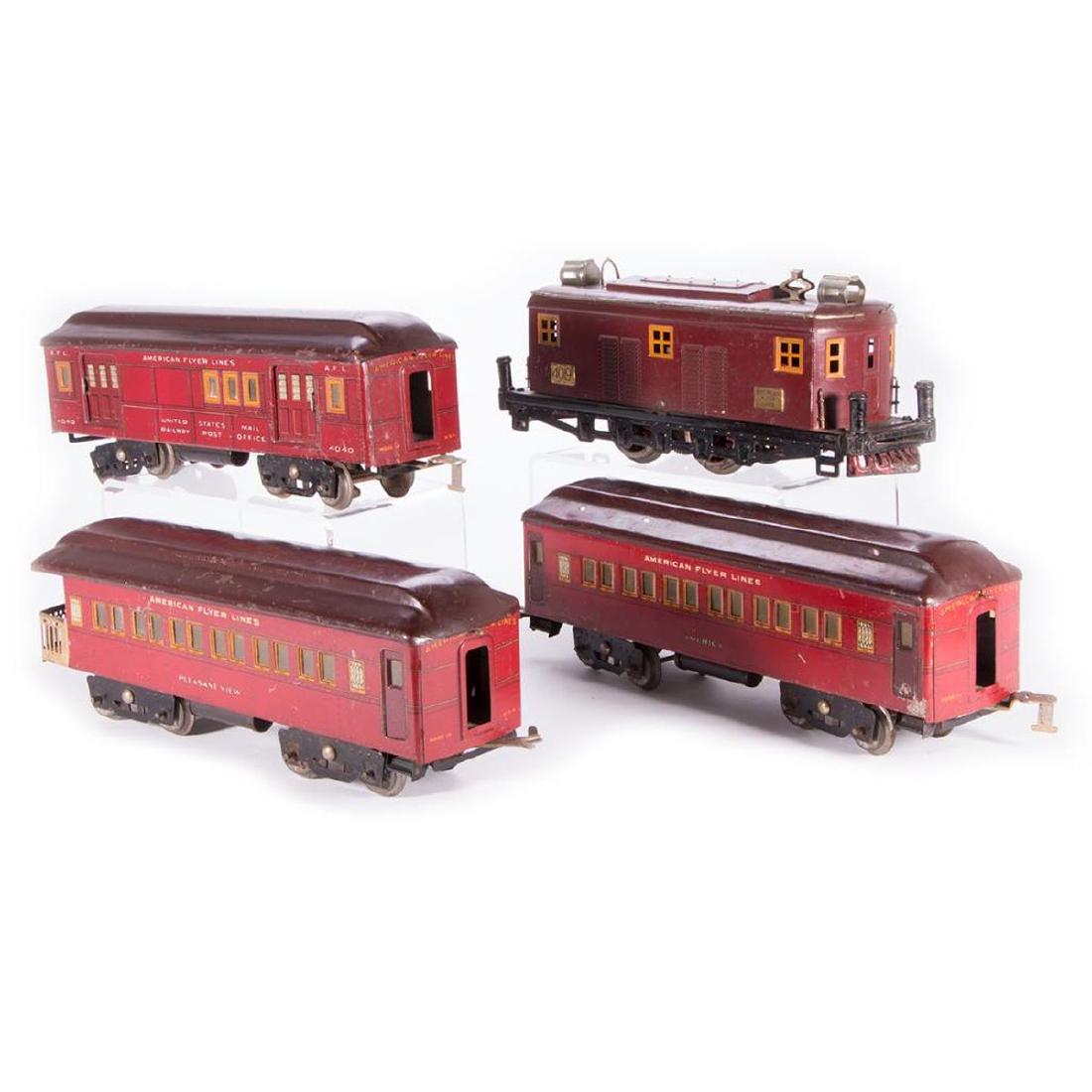 American Flyer Wide Gauge 4-Car Passenger Set (1 of 4)