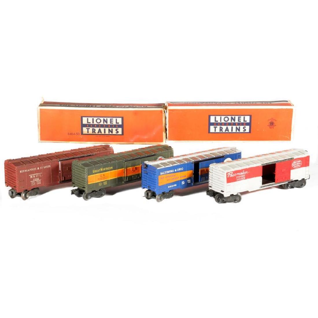 Lionel O Gauge 6464 Boxcars 4-Car Lot (1 of 5)