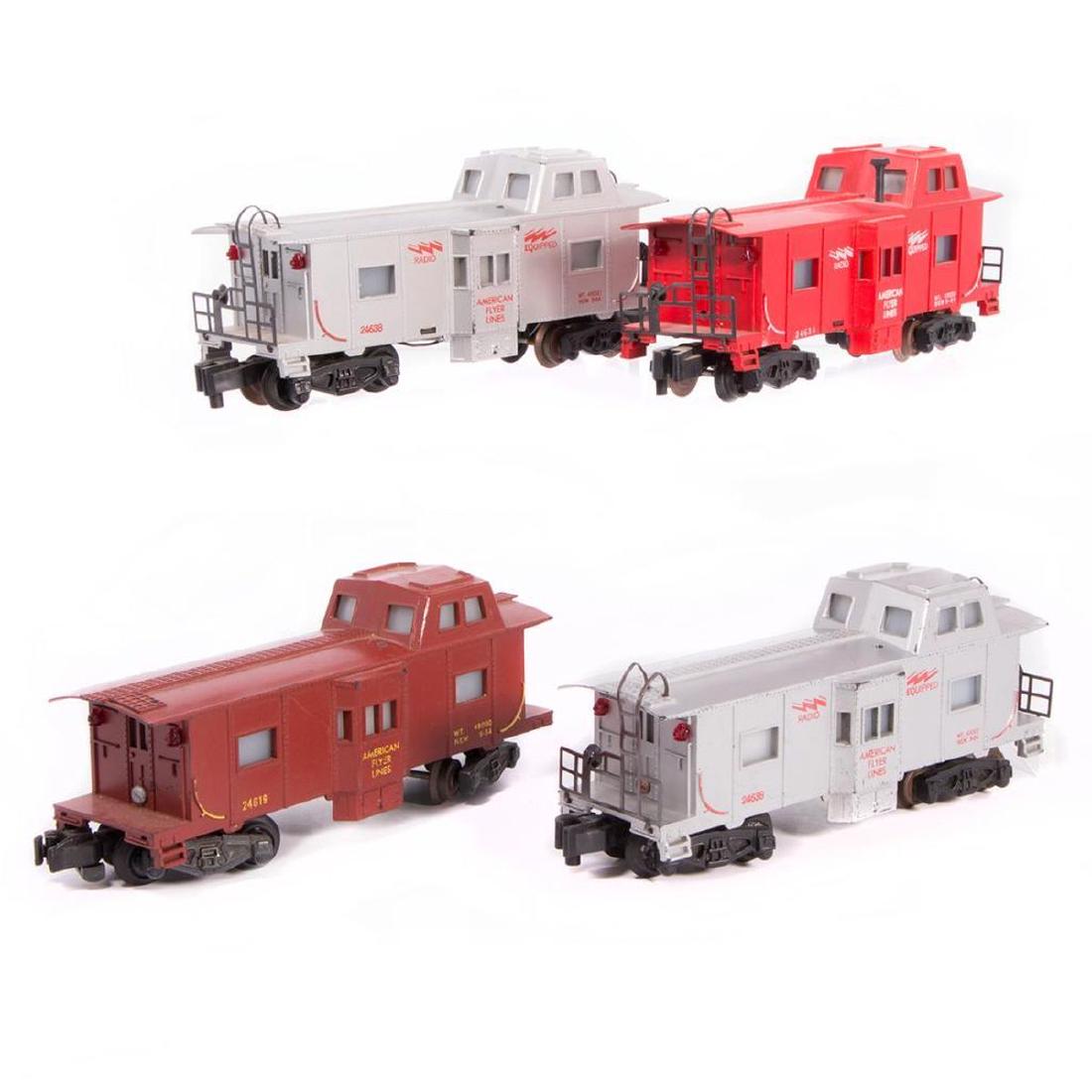 AF S 4 Pcs. AFL Caboose Lot (1 of 4)