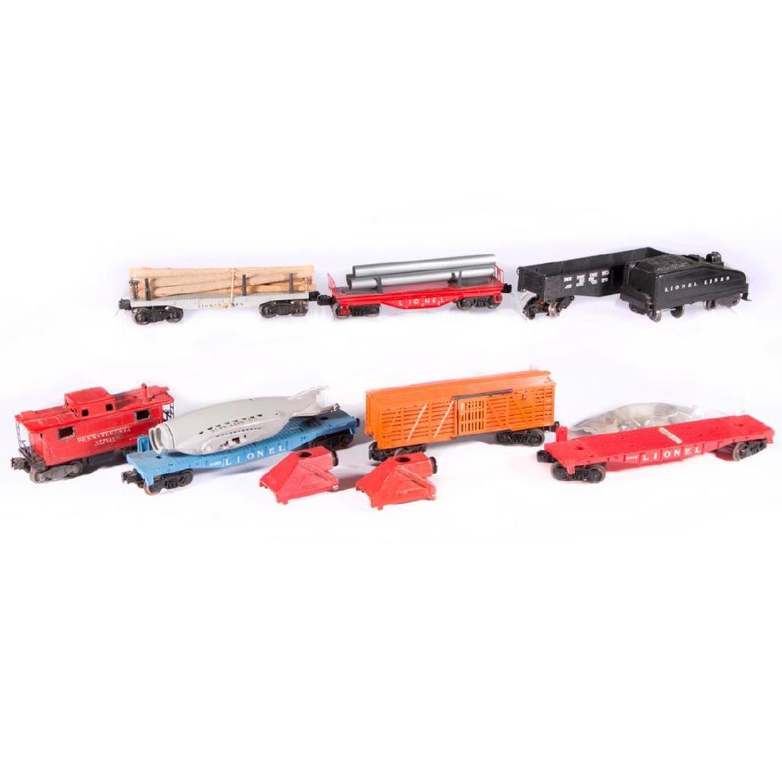 Lionel O Gauge Postwar 10-Pcs. Mixed Freight Car Lot (1 of 8)