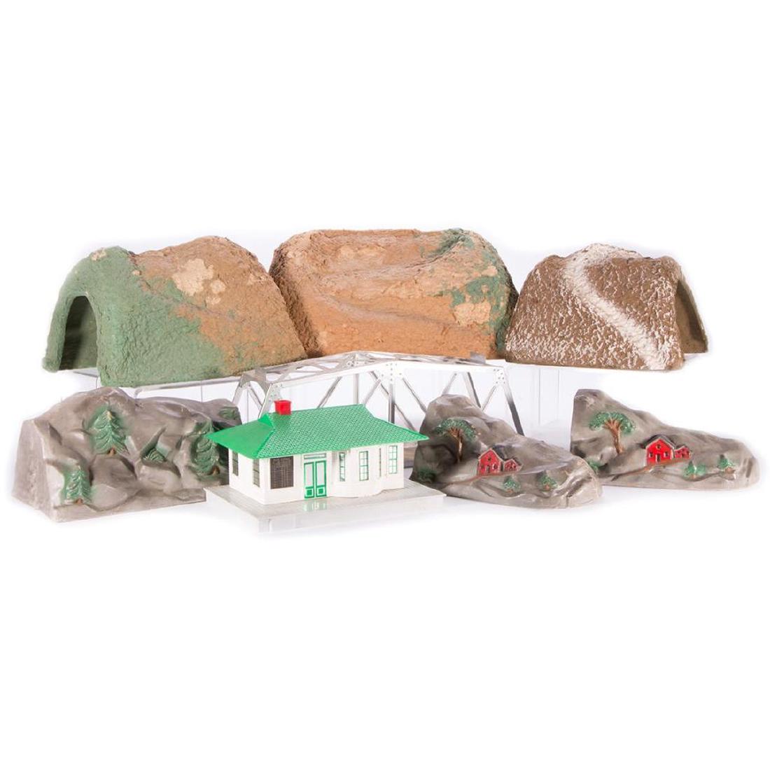 AF 763 Mountain, Tunnel, Bridge, and Station Lot (1 of 12)