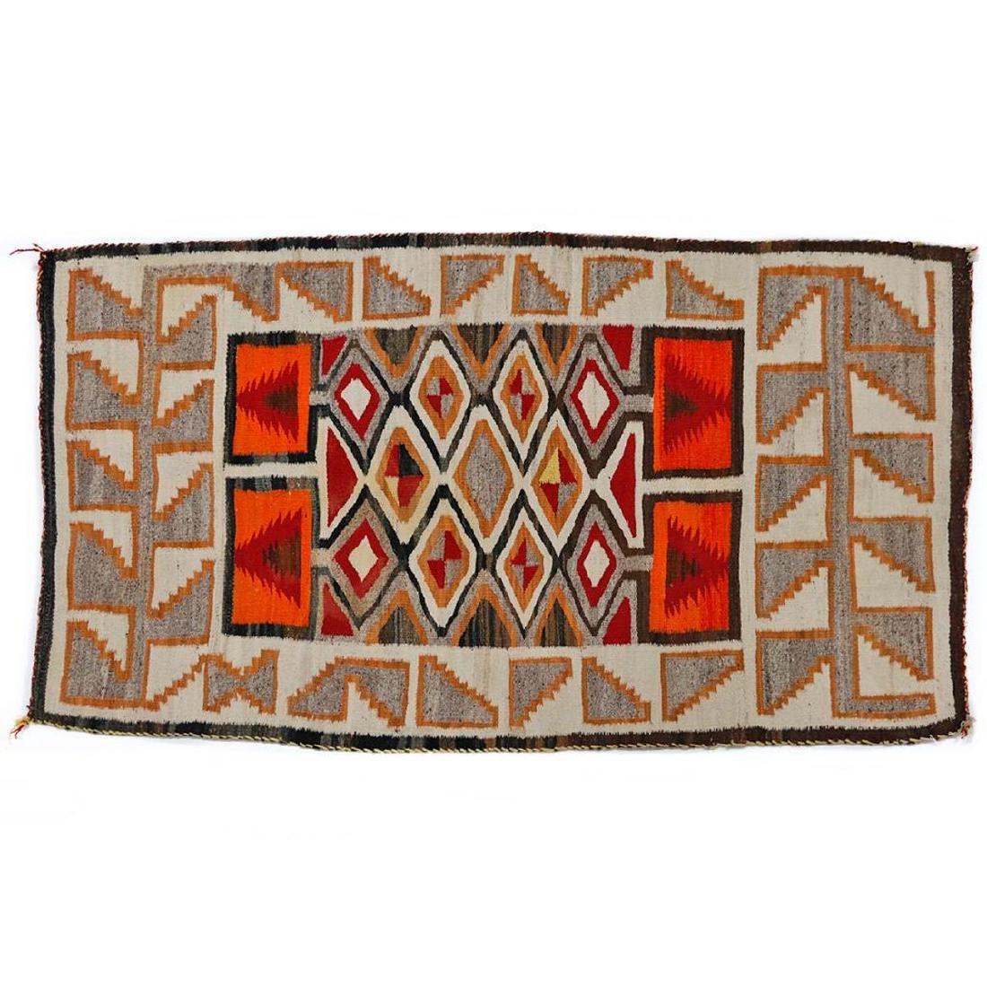 A Navajo Teec Nos Pos Rug: Size: 5ft 6in x 2ft 7in