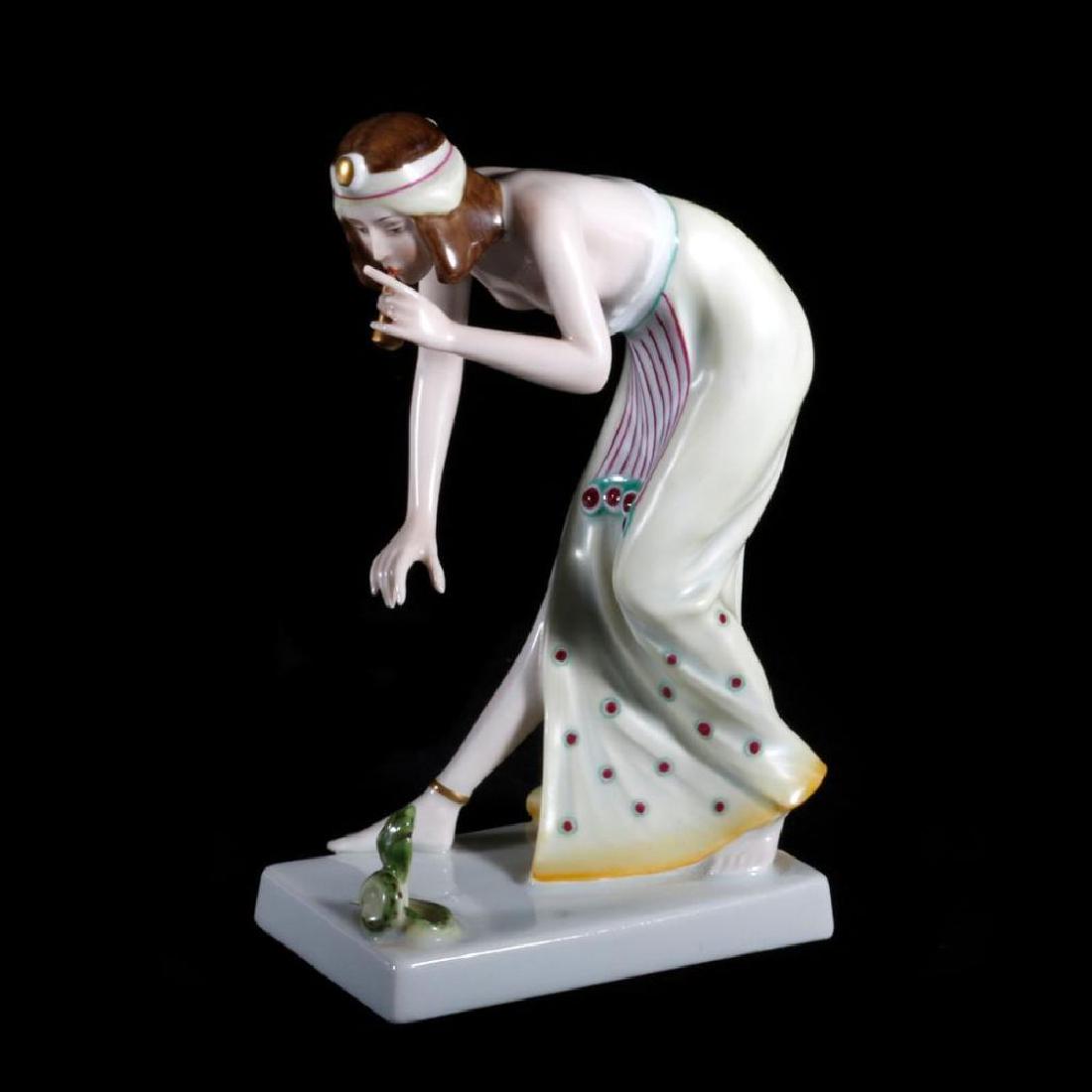 A Rosenthal figure of Cleopatra. (1 of 11)