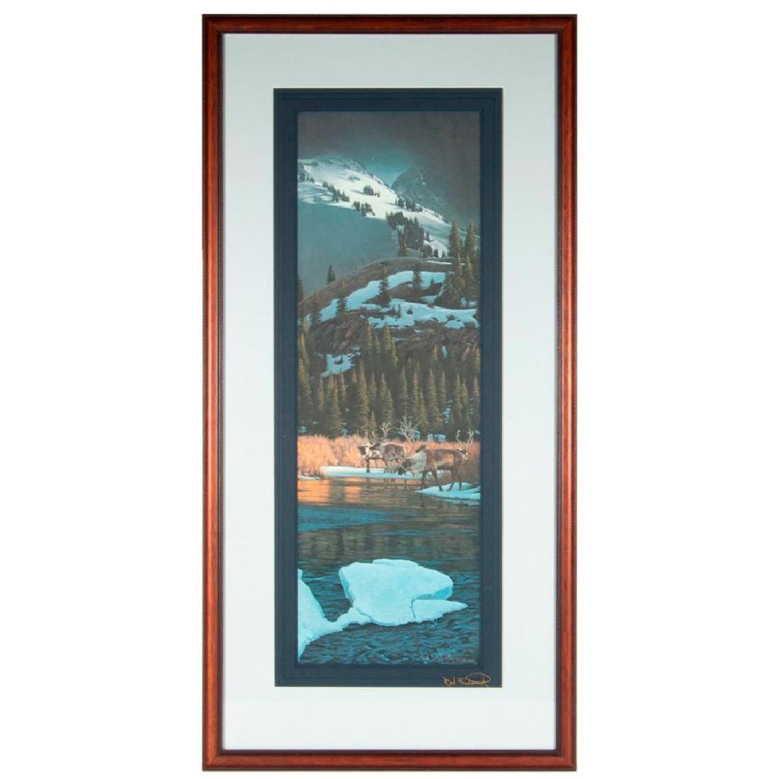 Two (2) color lithographs by Rod Frederick (born 1956). (1 of 13)