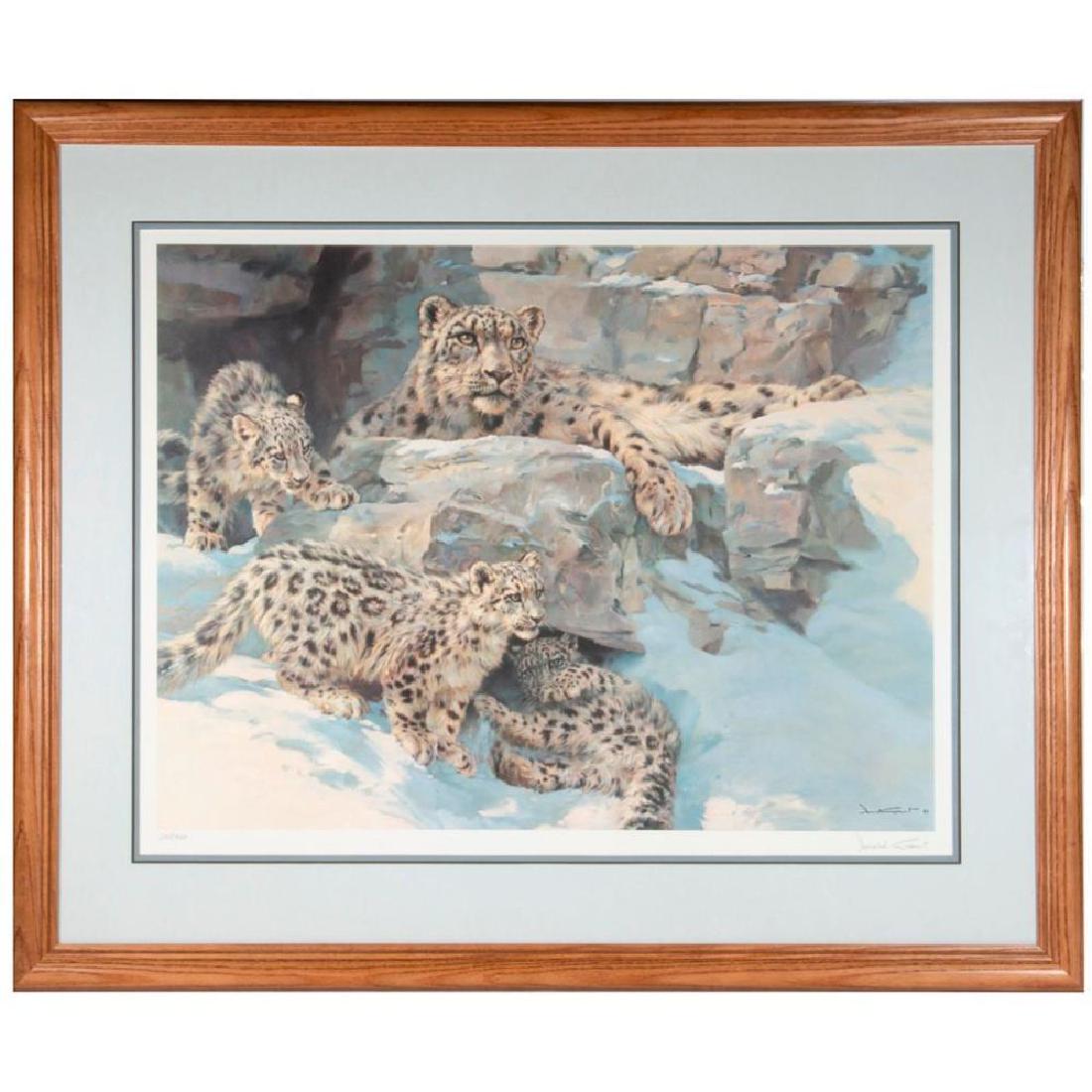 Two (2) color lithographs, Donald Grant and Stephan (1 of 14)