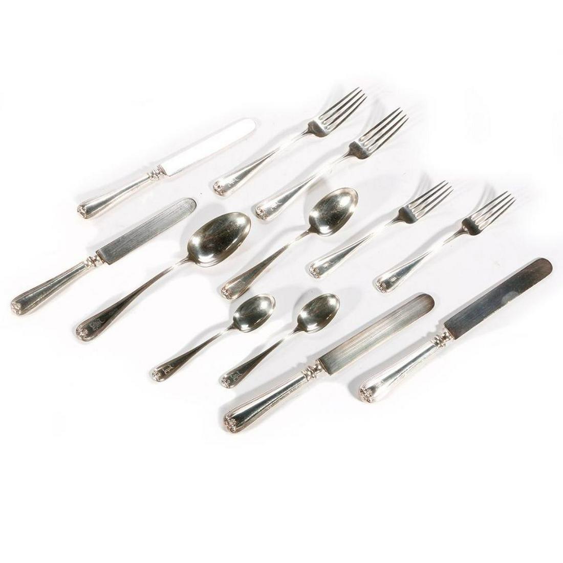 A set of sterling flatware. (1 of 8)