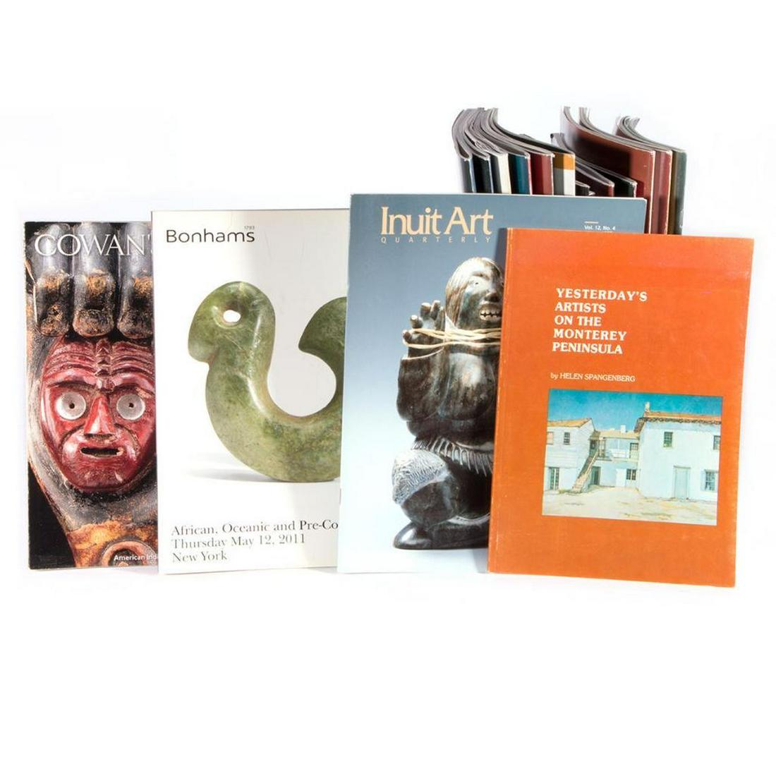 Lot of tribal arts catalogues. (1 of 4)