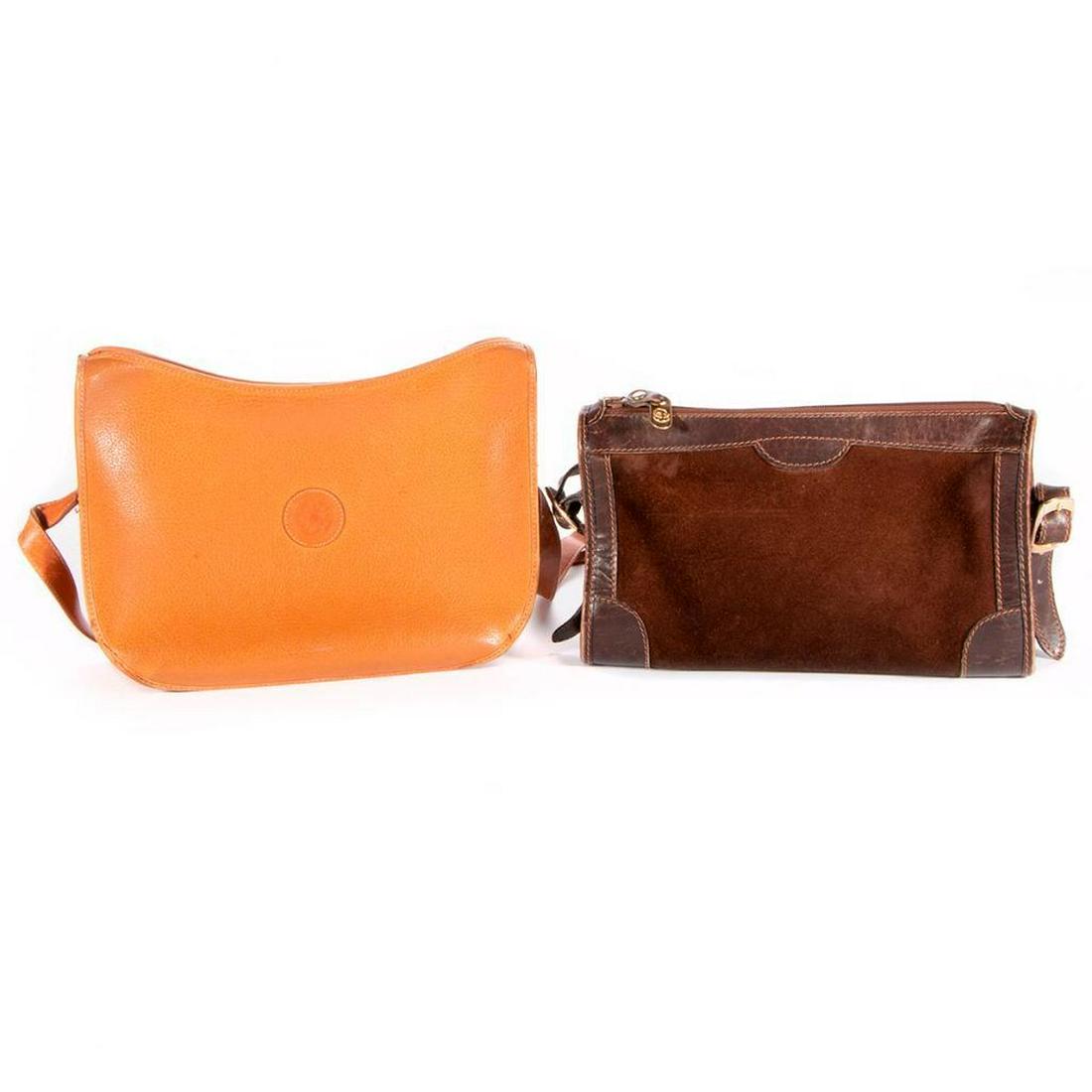 Two Gucci leather & suede handbags (1 of 5)