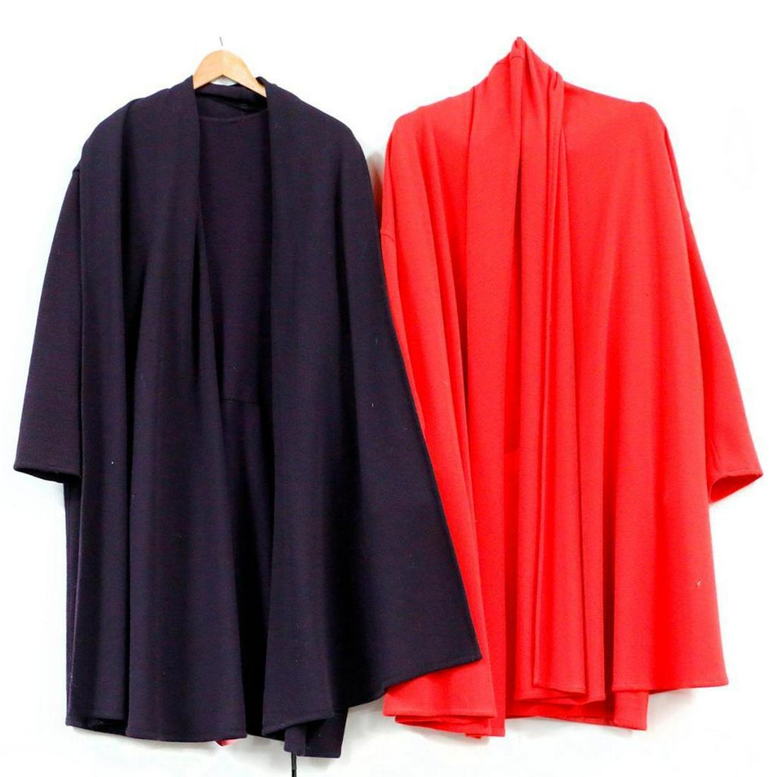 Two Vintage Donna Karan Wool Dress & Jacket Sets (1 of 11)