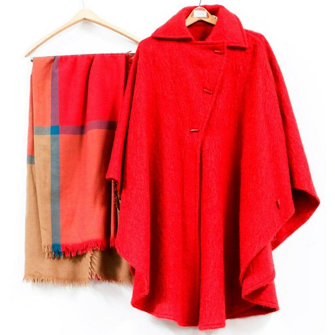 Guy Laroche Diffusion Paris Vintage Wool Cape (1 of 5)