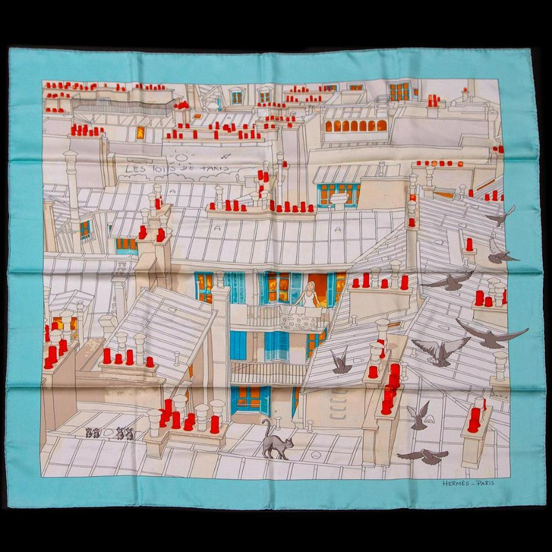 Hermes Silk Scarf (1 of 3)