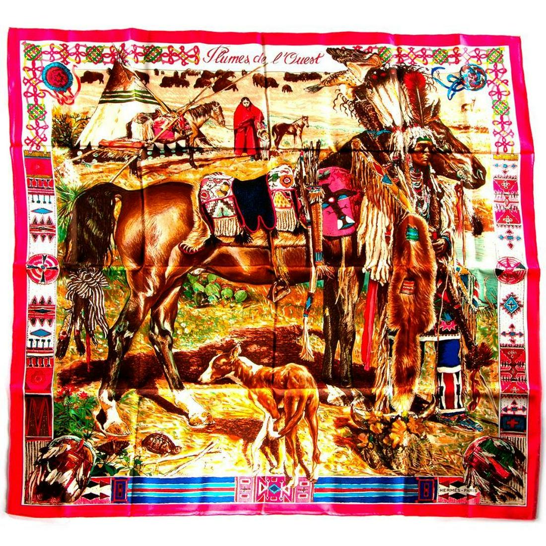 Hermes Silk Scarf (1 of 3)