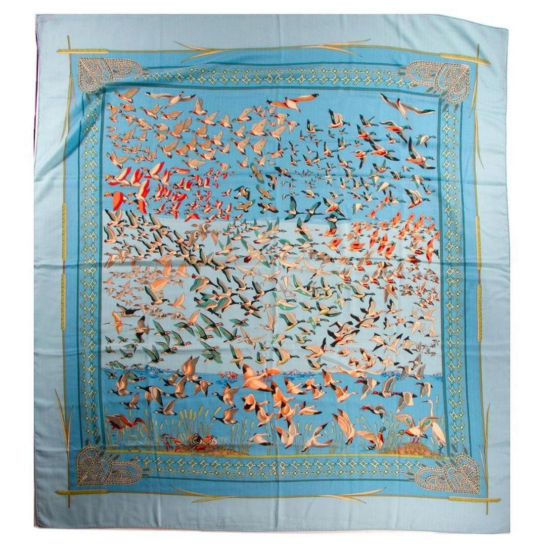 Hermes Cashmere & Silk Blend Shawl (1 of 5)