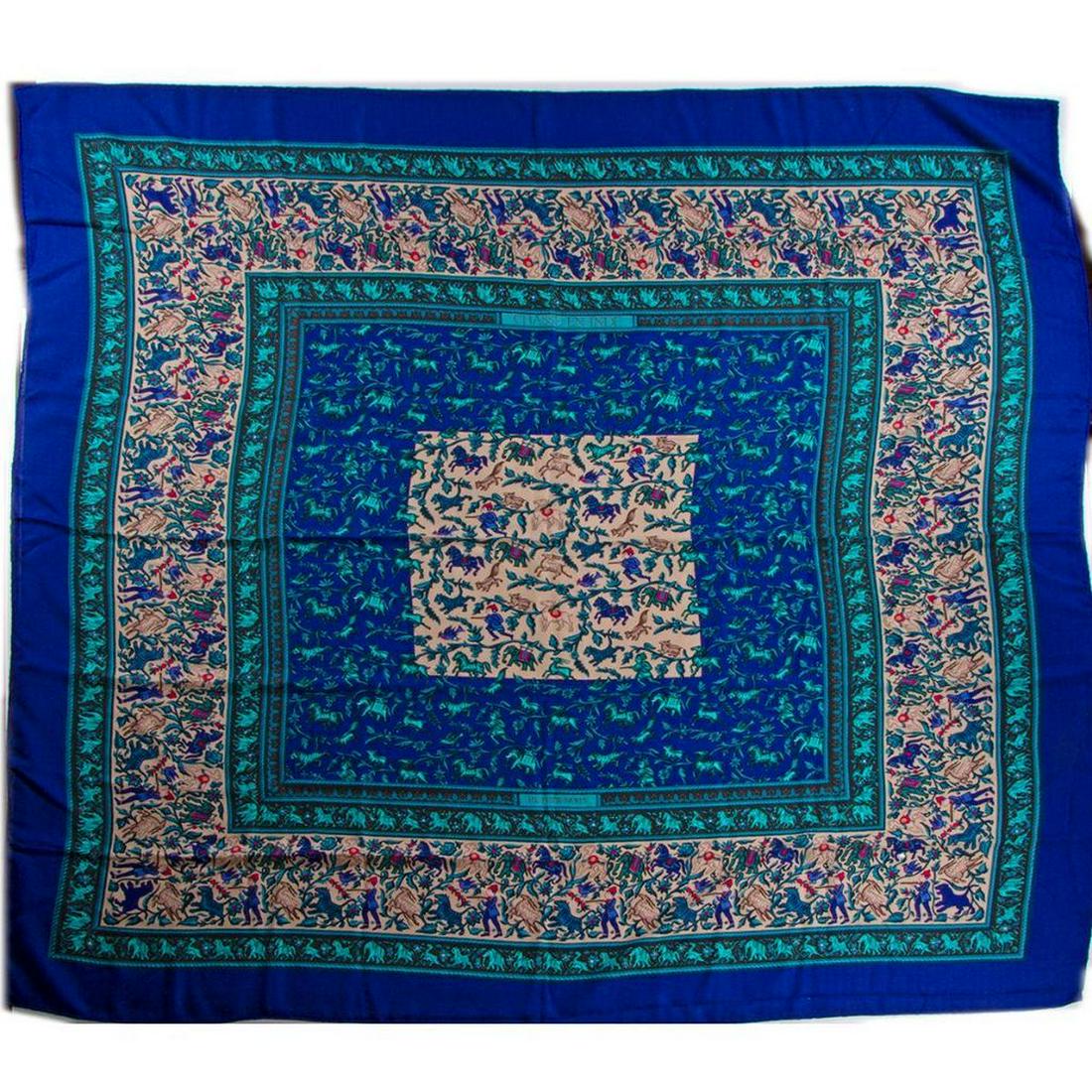 Hermes Cashmere & Silk Blend Shawl (1 of 6)