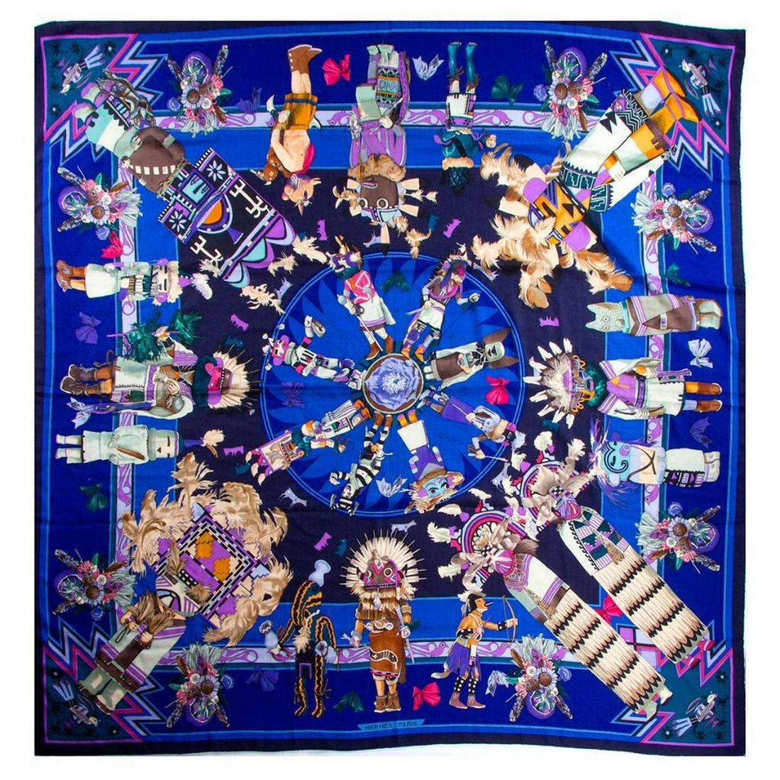 Hermes Cashmere & Silk Blend Shawl (1 of 7)