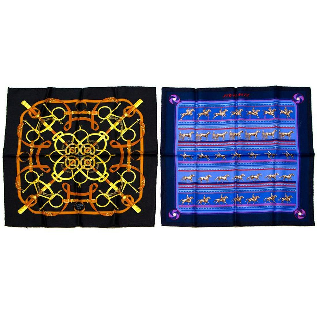 Two Hermes Pocket Squares (1 of 5)