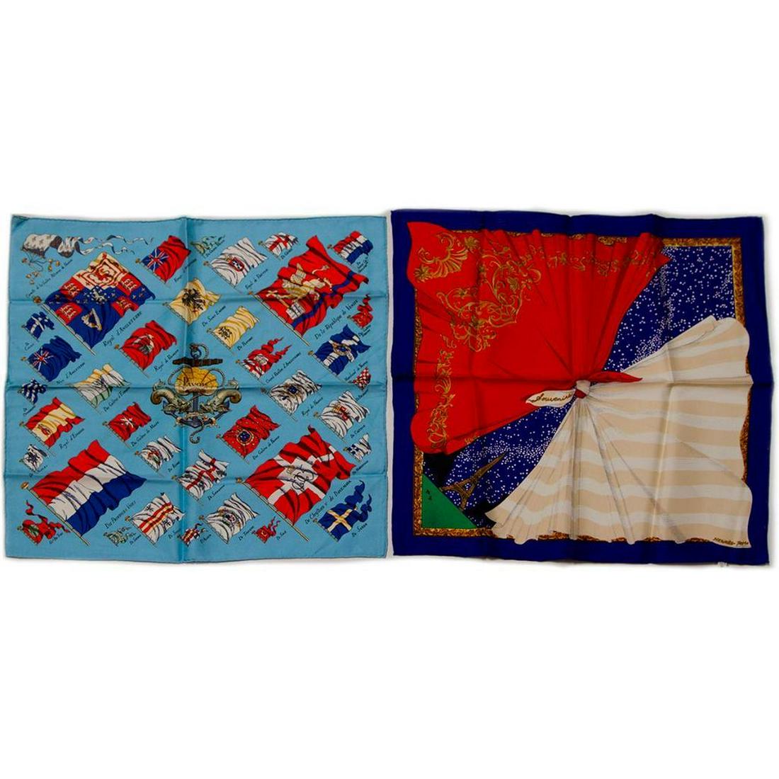 Two Hermes Pocket Squares (1 of 5)