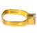 Diamond & 18k gold solitaire ring - 2