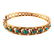 Seed Pearl, Turquoise & 18k Gold Bracelet & Ring - 6