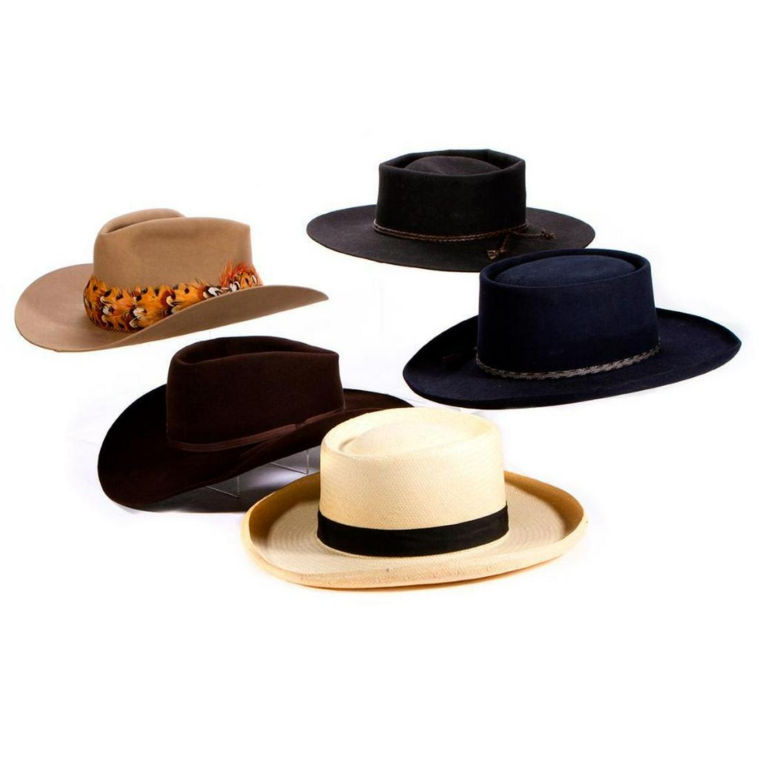 Five Stetson, Akruba and Resistol hats (1 of 13)